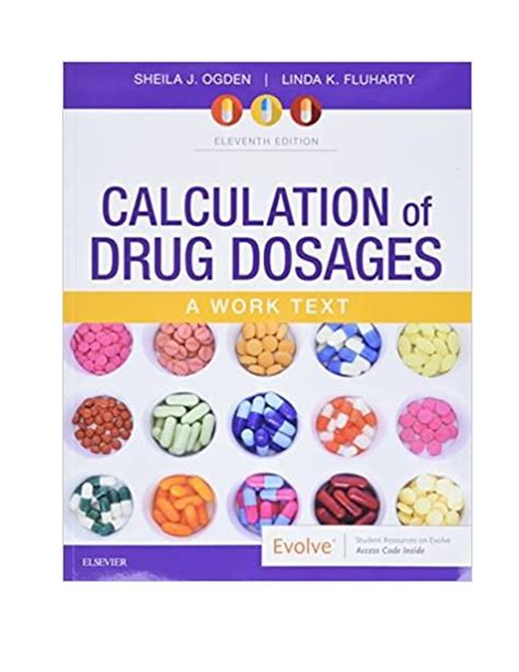 Book cover: Calculation of drug dosages